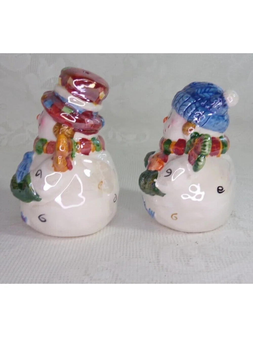Salt And Pepper Shakers, Snowman, Decor, Collectors, Christmas, Let it Snow